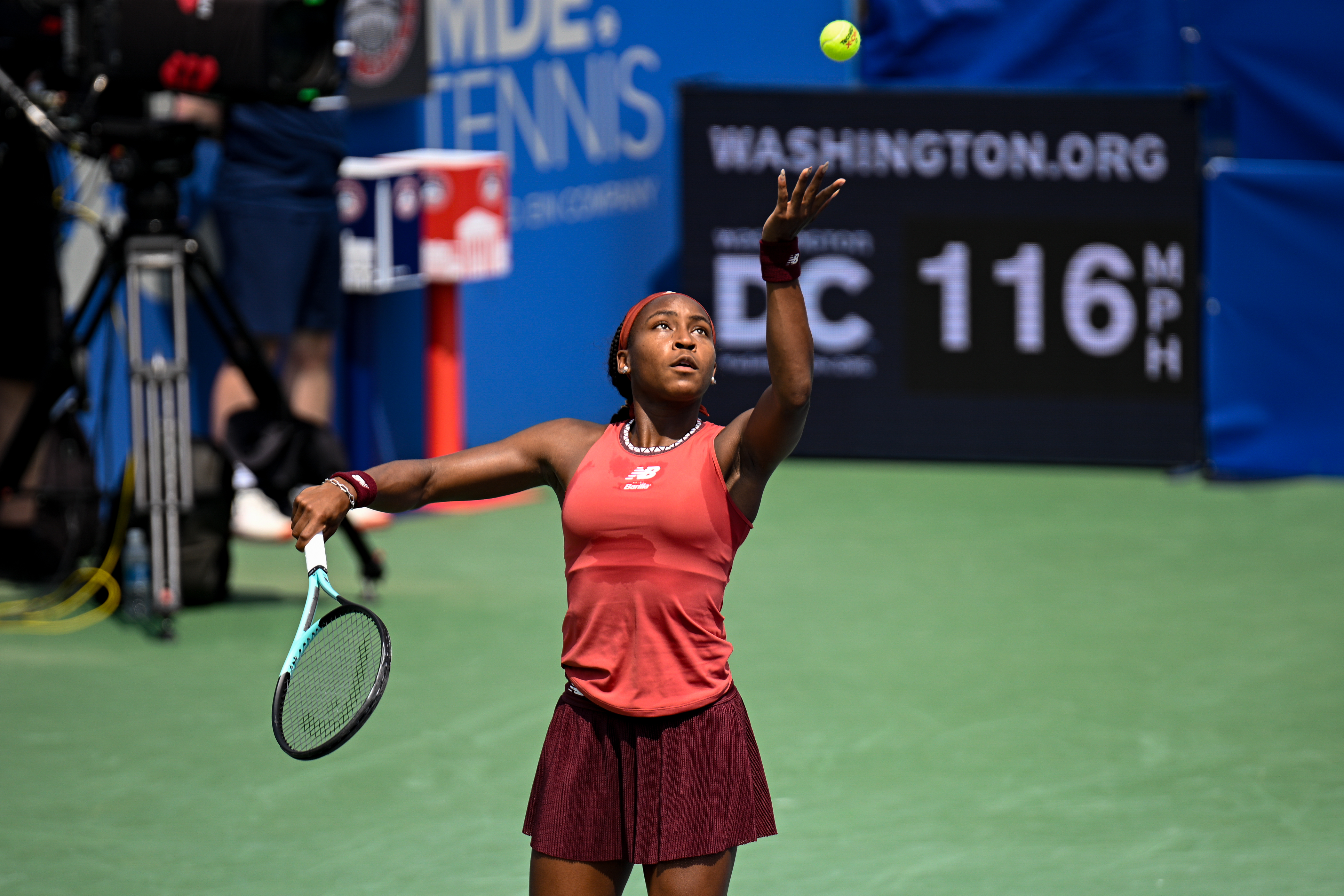 Women's tennis tournament coverage