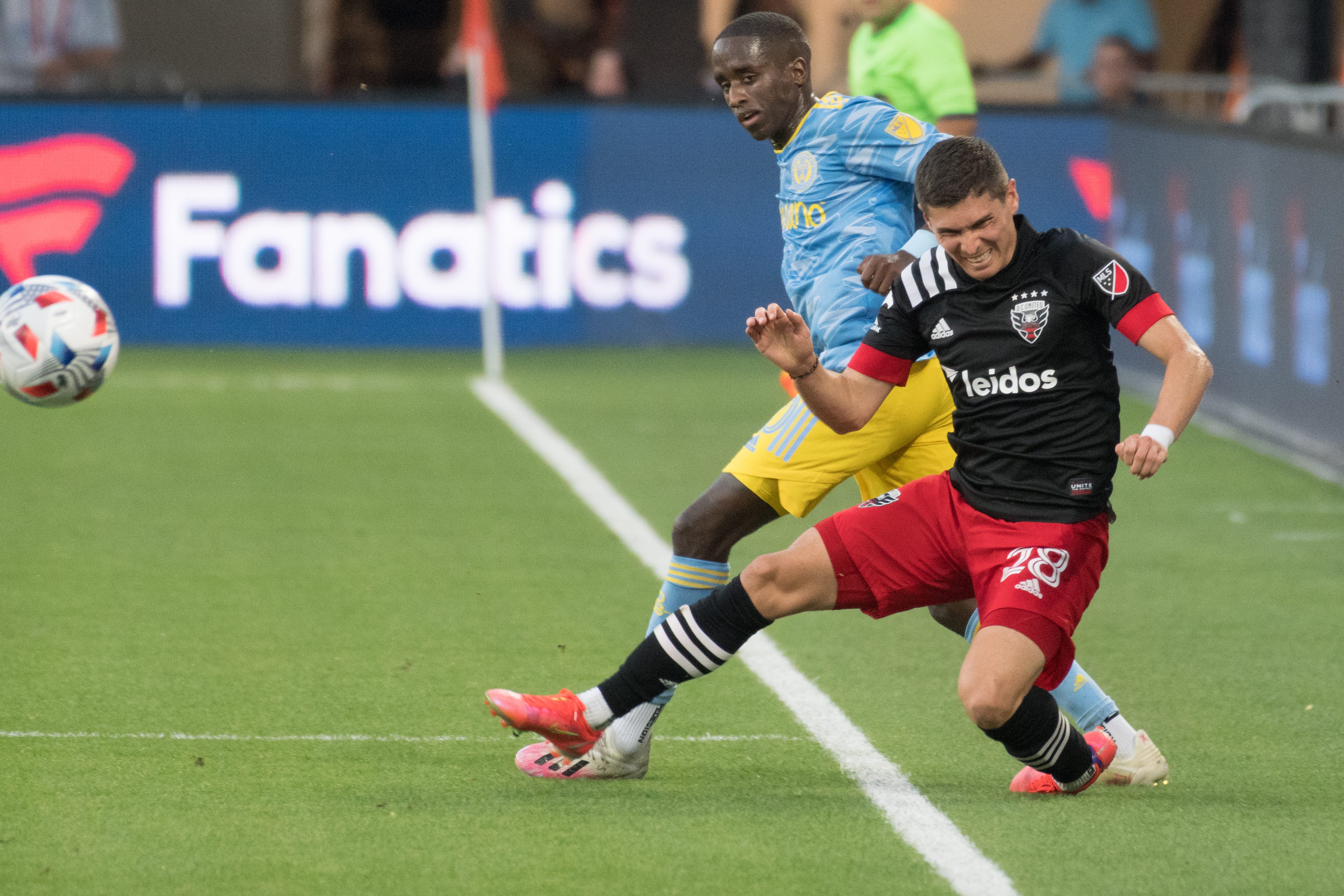 DC United match action coverage