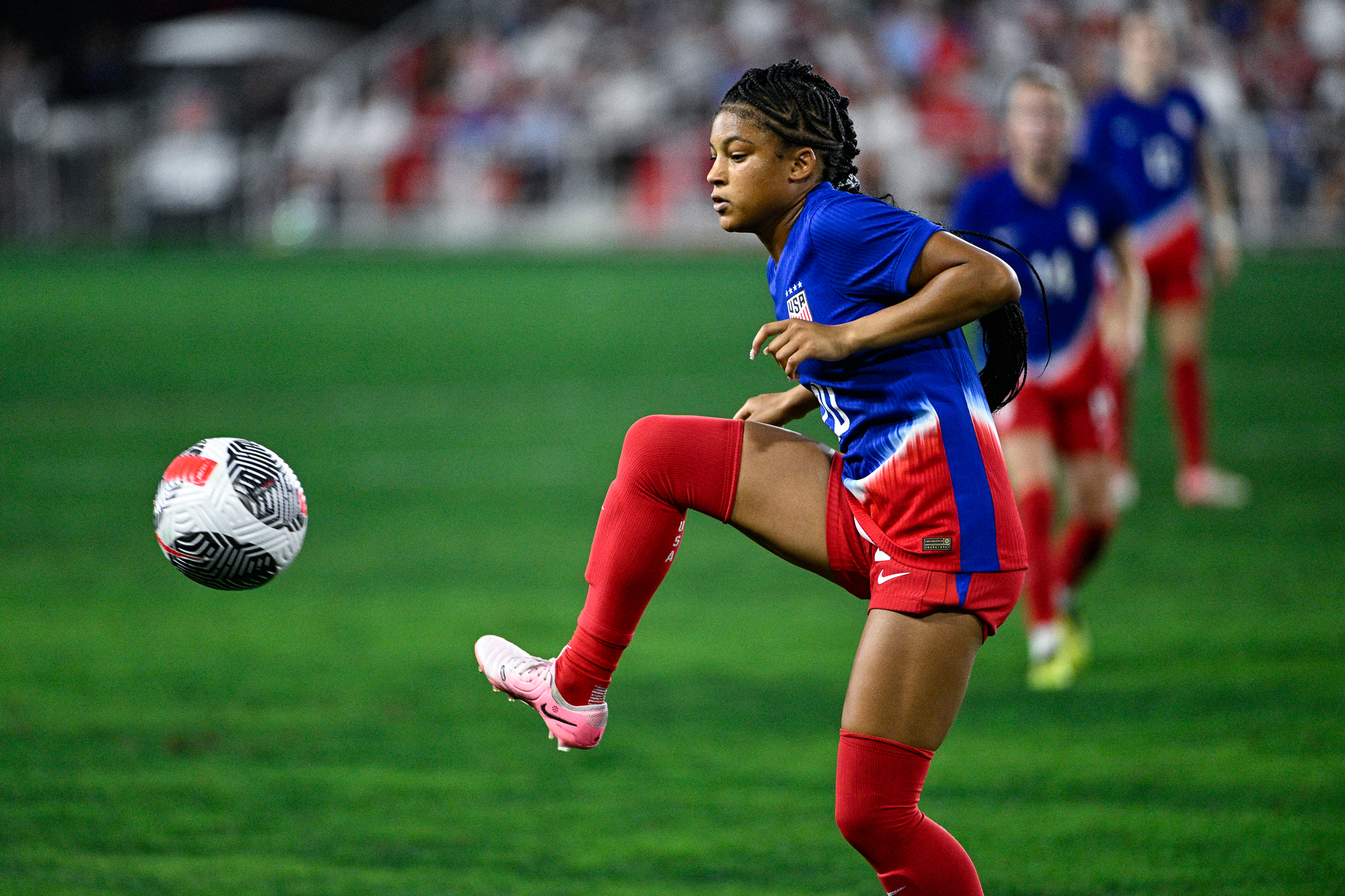 USWNT on-field coverage