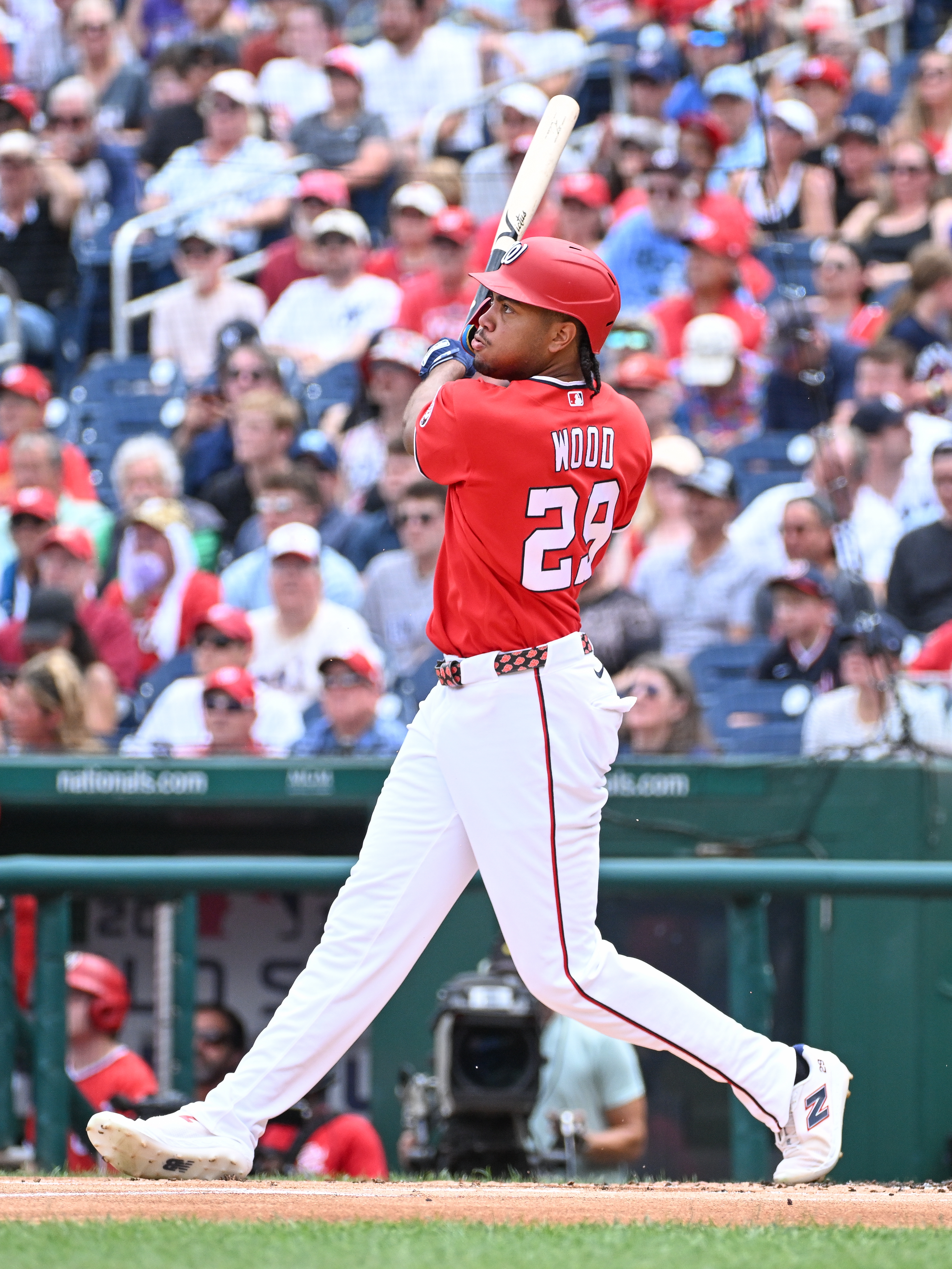 Nationals batting practice